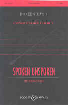 Spoken Unspoken Patella 5-part Treble Choir Sheet Music Songbook