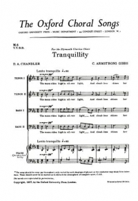 Tranquility Ttbb Gibbs Sheet Music Songbook