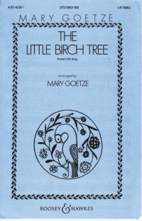 Little Birch Tree Goetze Unison Sheet Music Songbook