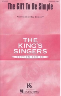 Gift To Be Simple Kings Singers Ssaa Sheet Music Songbook