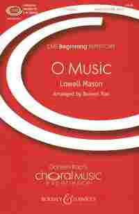 O Music Mason Arr Rao Unison Or Ssa Sheet Music Songbook