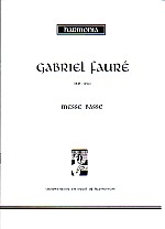 Faure Messe Basse 2pt & Organ Sheet Music Songbook