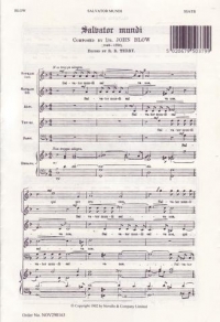 Salvator Mundi Blow Ssatb & Organ Sheet Music Songbook