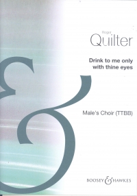 Drink To Me Only With Thine Eyes Mellish Ttbb Sheet Music Songbook