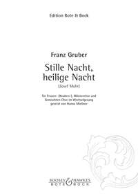 Gruber Stille Nacht Heilige Nacht Sheet Music Songbook