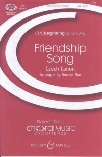 Friendship Song Rao Ssaa Sheet Music Songbook