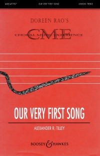 Our Very First Song Tilley Unison Sheet Music Songbook