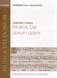 Musica Dei Donum Optimi Lassus Aatbarbarb Sheet Music Songbook