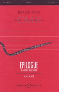 Epilogue (simple Songs No 4) Burge Ssa Sheet Music Songbook