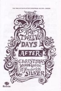 Twelve Days After Christmas Silver Unison Sheet Music Songbook