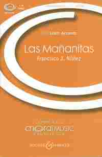 Las Mananitas Trad Mexican Song Arr Nunez Sa & Pf Sheet Music Songbook