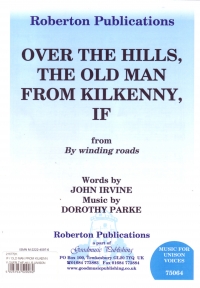 If / Old Man From Kilkenny Over The Hills Unison Sheet Music Songbook