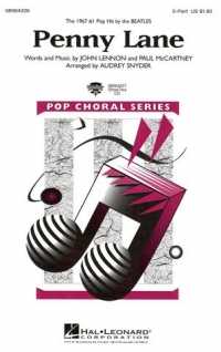 Penny Lane 2pt Choir/piano Pop Choral Series Sheet Music Songbook