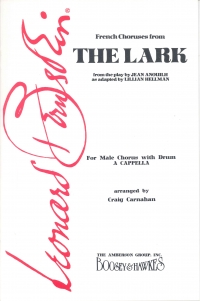 Lark French Choruses Bernstein Ttbarb A Capella Sheet Music Songbook