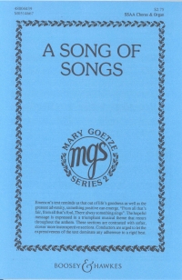 Song Of Songs Goetze 4 Part Treble Voices Sheet Music Songbook