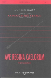 Ave Regina Caelorum Hagemann Ssa Sheet Music Songbook