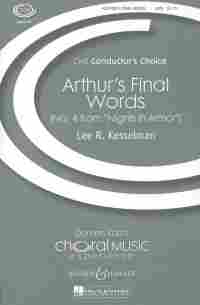 Arthurs Final Words (nights In Armor No 4) Satb Sheet Music Songbook