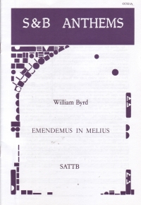 Emendemus In Melius Bryd Sattb Sheet Music Songbook