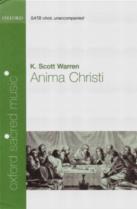 Anima Christi Warren Satb Unaccompanied Sheet Music Songbook