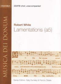 Lamentations (a5) White Ssatb Unaccompanied Sheet Music Songbook