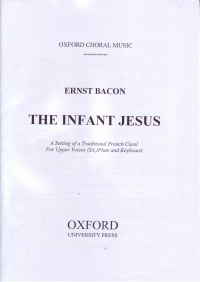 Infant Jesus Bacon Sa Flute & Keyboard Sheet Music Songbook