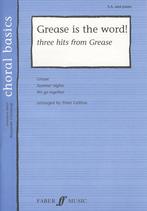 Grease Is The Word (3 Hits From Grease) Sa & Piano Sheet Music Songbook