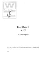 Ergo Clamavi Op129b Wiggins Ssaa A Cappella Sheet Music Songbook