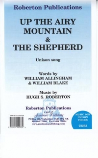 Shepherd/up The Airy Mountain Roberton Unison Sheet Music Songbook