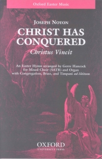 Christ Has Conquered Etc Noyon Vocal Score Sheet Music Songbook