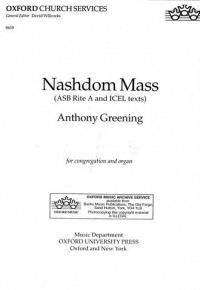 Nashdom Mass Unison Greening Sheet Music Songbook