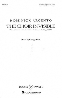 Choir Invisible Argento Satb A Cappella Sheet Music Songbook