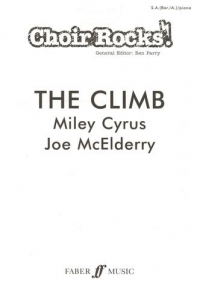 Climb Miley Cyrus Sa/men Choir Rocks Sheet Music Songbook