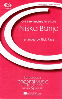 Niska Banja Page Sa & Piano 4 Hands Sheet Music Songbook