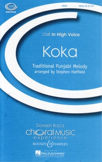 Koka Hatfield Ssaa, Piano 4 Hands & Percusion Sheet Music Songbook