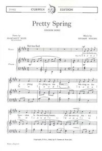 Pretty Spring Unison Stuart Young Sheet Music Songbook