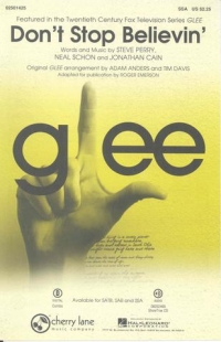 Dont Stop Believin Journey/glee Ssa & Piano Sheet Music Songbook