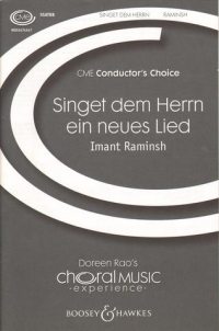 Singet Dem Herrn Ein Neues Lied Raminsh Ssatbb Sheet Music Songbook