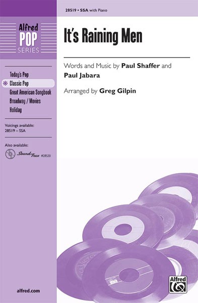 Its Raining Men Arr Gilpin Ssa Sheet Music Songbook