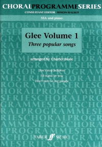 Glee Vol 1 Ssa Choral Programme Series Sheet Music Songbook