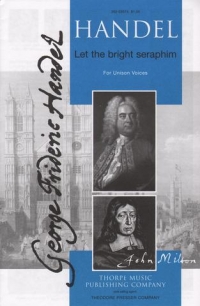 Let The Bright Seraphim Handel Unison Sheet Music Songbook