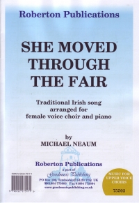 She Moved Through The Fair Neaum Ssaa Sheet Music Songbook