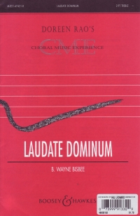 Laudate Dominum Bisbee Sa & Piano Latin Sheet Music Songbook