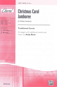 Christmas Carol Jamboree Beck Satb Sheet Music Songbook