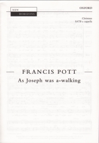 As Joseph Was A-walking Pott Satb Unaccompanied Sheet Music Songbook