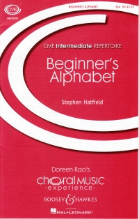 Beginners Alphabet Hatfield Ssa & Piano Sheet Music Songbook