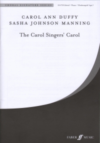 Carol Singers Carol Duffy/manning Satb Divisi Sheet Music Songbook