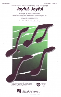 Joyful Joyful (sister Act 2) Sab Sheet Music Songbook