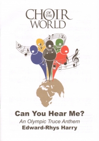 Can You Hear Me Olympic Truce Anthem Harry Ttbb Sheet Music Songbook