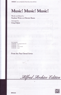 Music Music Music 2 Part Plus Piano Sheet Music Songbook