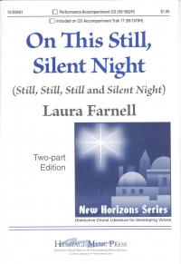 On This Still Silent Night 2 Part & Piano Farnell Sheet Music Songbook